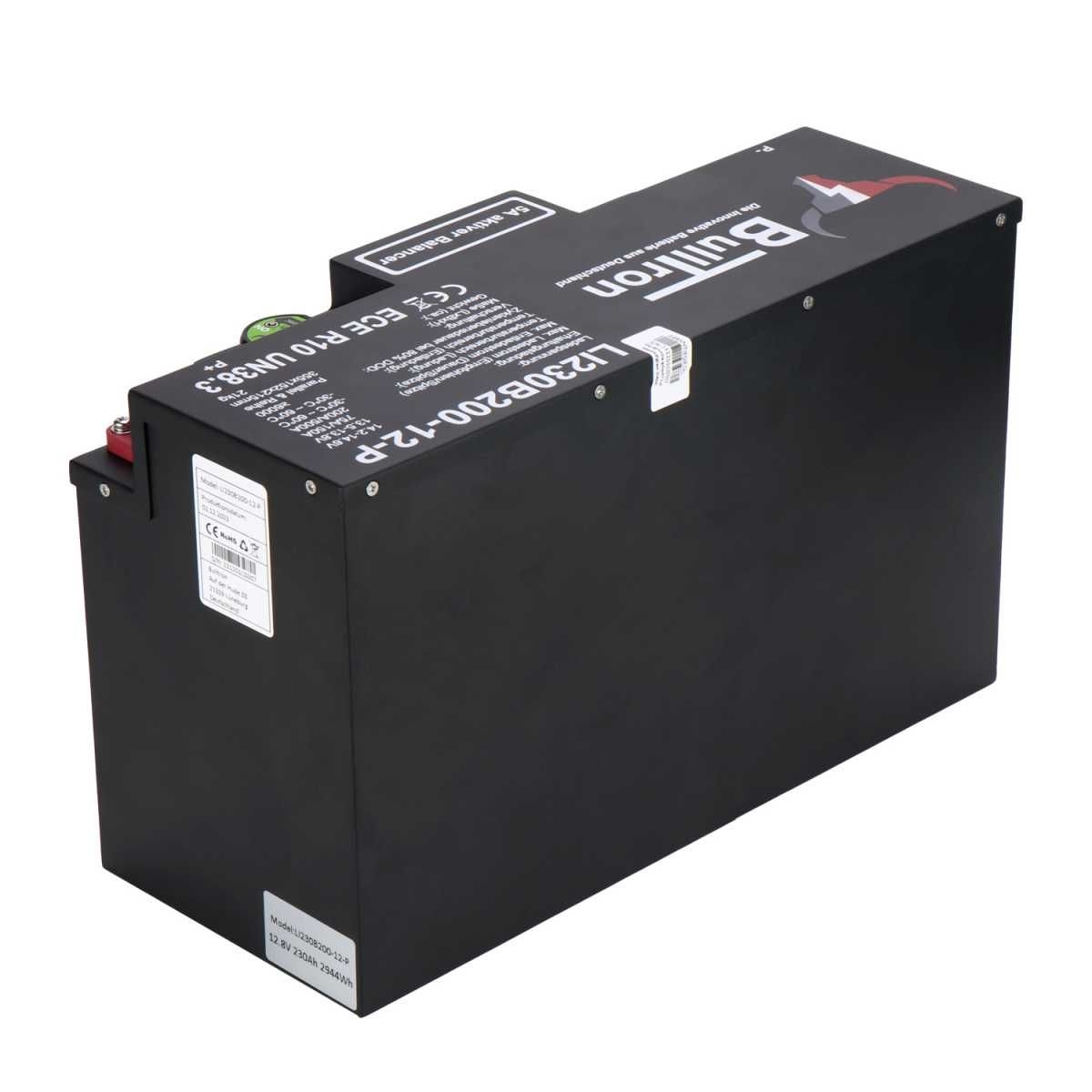 BULLTRON Lithium-Batterie POLAR 230Ah 12V inkl. BMS 200A Dauerstrom - App - LI230B200-12-P
