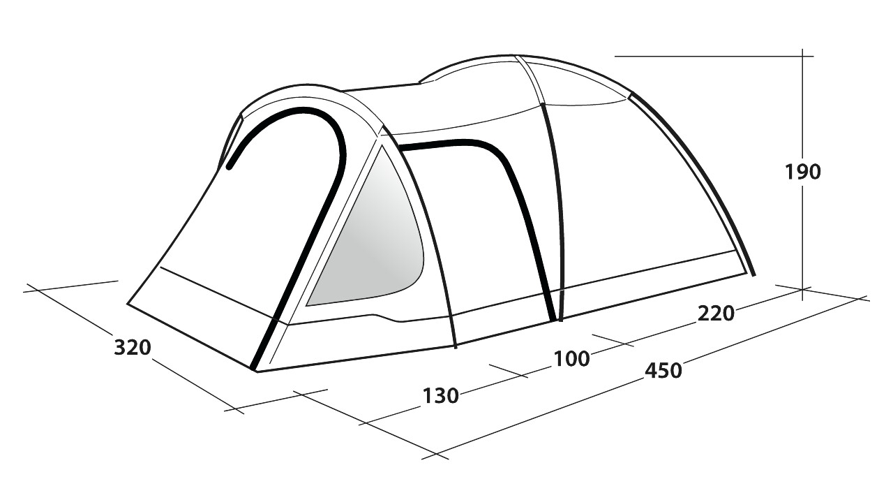 Outwell Campingzelt Cloud 5 Plus - 111259