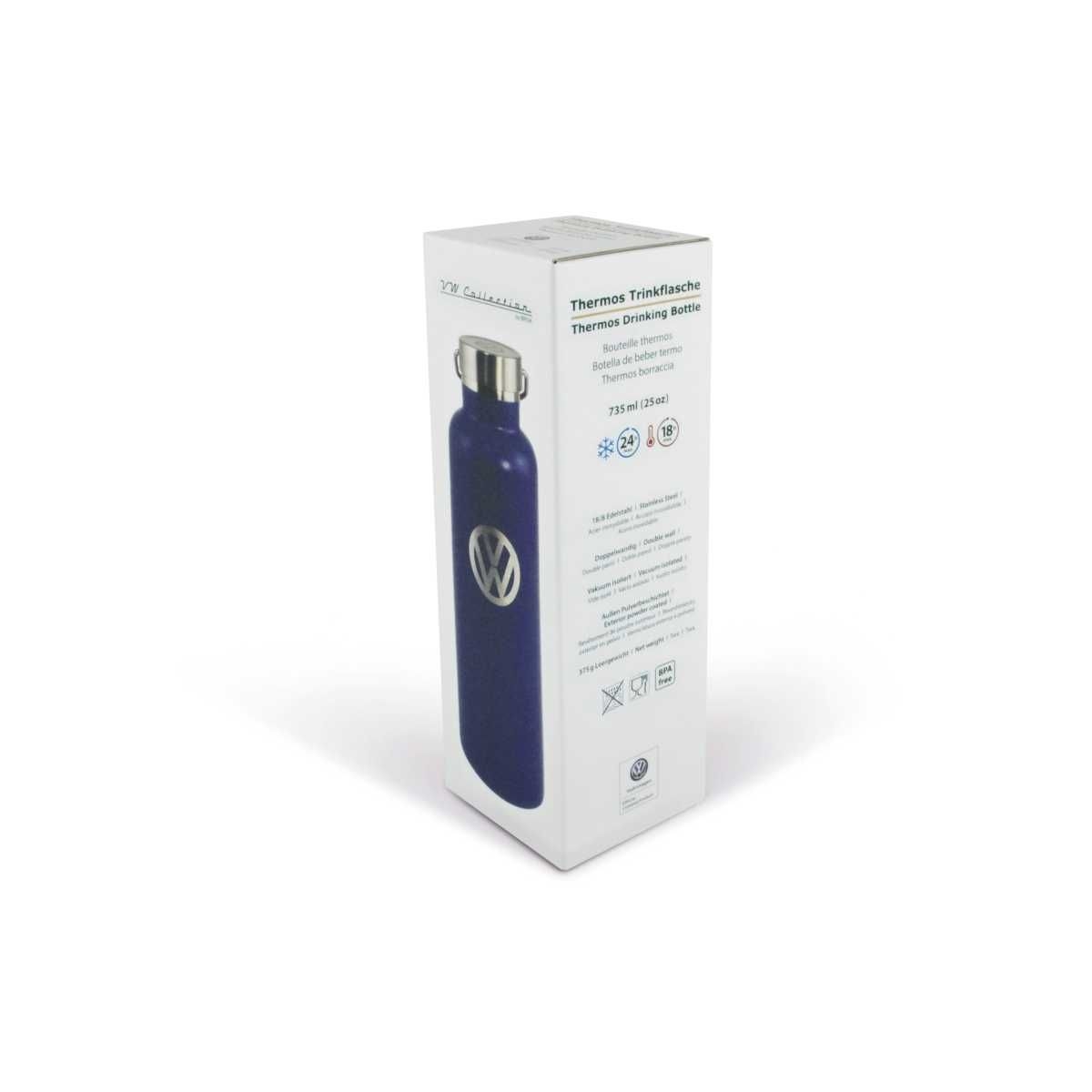 VW Collection Thermo-Trinkflasche blau - BUTF02