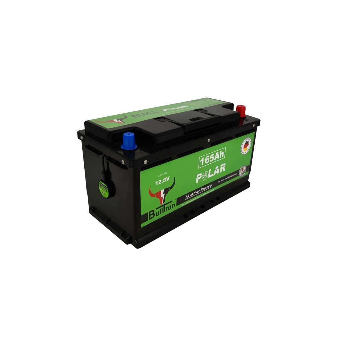 BULLTRON Lithium-Batterie POLAR 165Ah 12V inkl. BMS 200A Dauerstrom - App - LI165B200-12-P