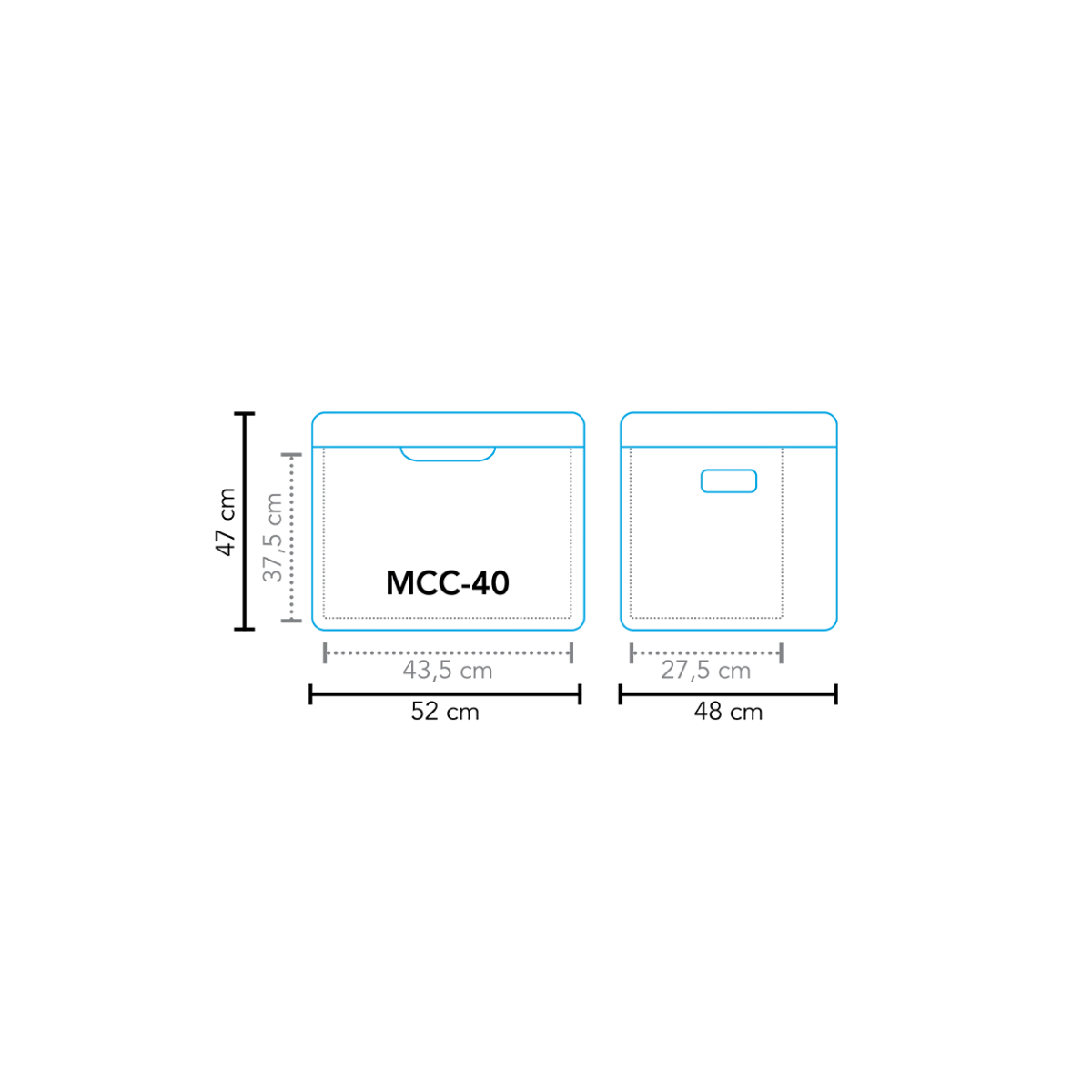 MESTIC MCC-40 Kompressorkuehlbox - 1512610