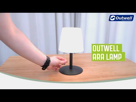 Outwell Ara Lamp Tischlampe wiederaufladbar weiß