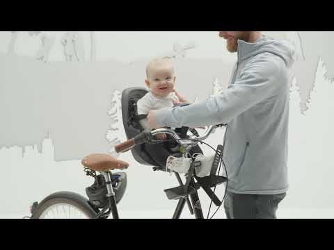 THULE Yepp 2 Mini Fahrradkindersitz Frontmontage Alaska