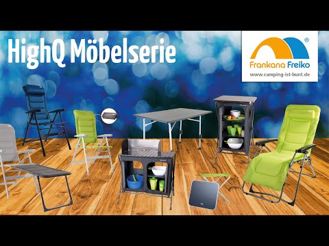 FF Kollektion Campingstuhl HighQ Comfortable Greenline