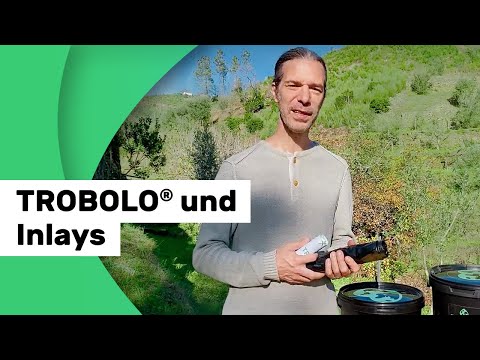 TROBOLO Inlays Groß aus recyceltem Kunststoff 11/22 L Feststoffbehälter