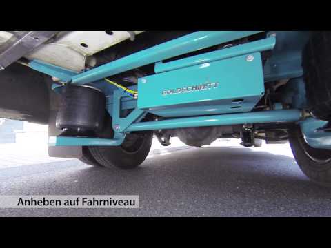 GOLDSCHMITT Luftfedersystem 6 Zoll-Balg Ford Transit Bj. 05/2006 - 04/2014