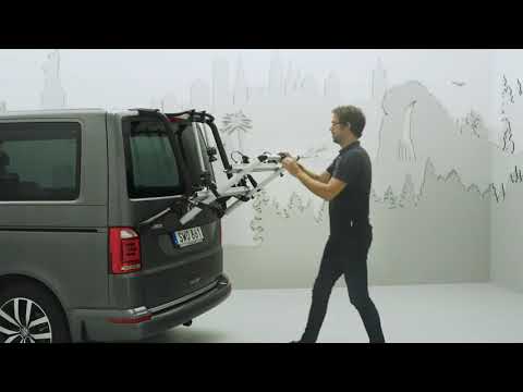 THULE 911 WanderWay Black für VW T6 Fahrradträger Heck Heckklappe 2er - B-Ware