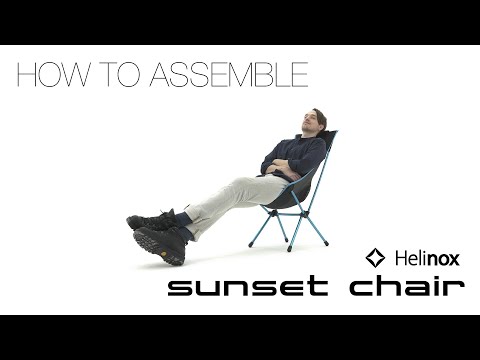 HELINOX Sunset Chair Black Campingstuhl