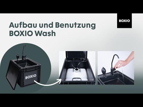 BOXIO - WASH mobiles Waschbecken