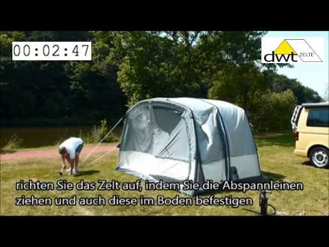 DWT aufblasbares Reisemobil-Vorzelt LUNA AIR 350 x 250 cm