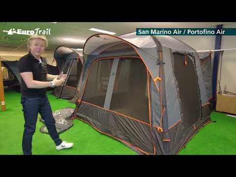 EuroTrail Wohnmobil Vorzelt PORTOFINO RV AIR Anbauhöhe 240-290 cm