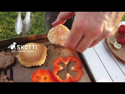 SKOTTI 2.0 Grill Edelstahl