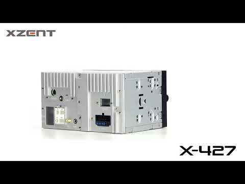 XZENT X-427 2-DIN Naviceiver