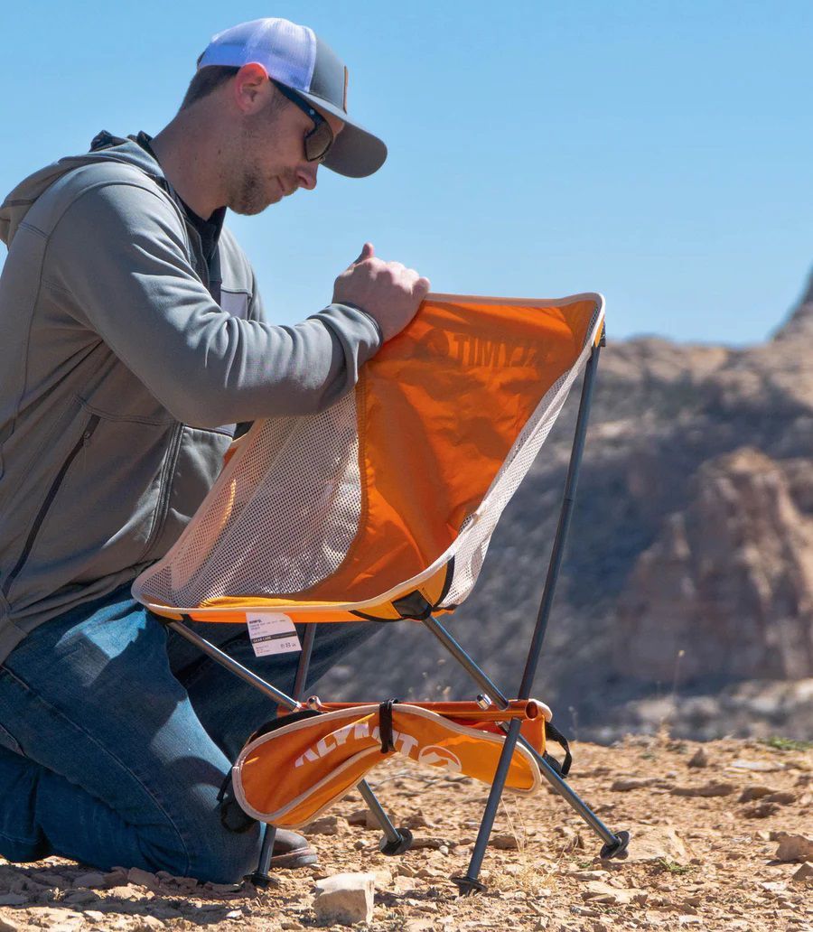 Klymit Ridgeline Short Camp Chair Campingstuhl Orange Kaufen Bei Camping Factory